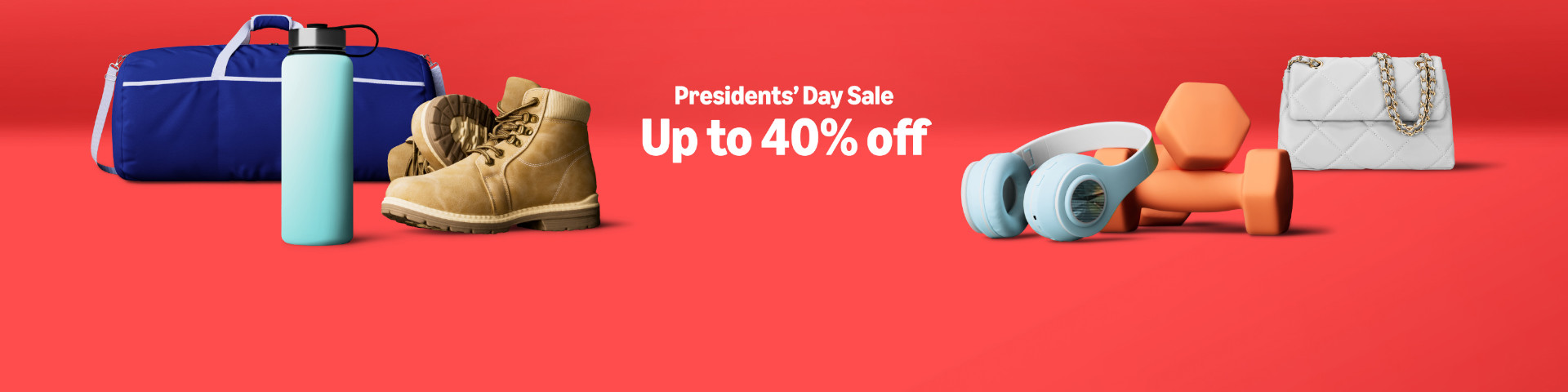 Presidents' Day Sale: Up to 40% off